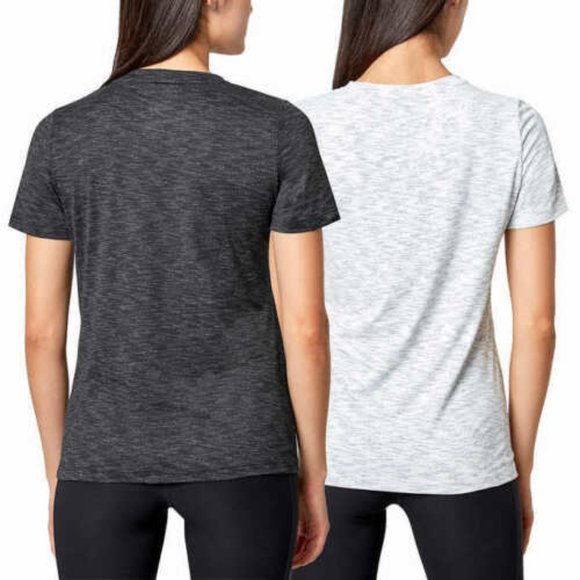 Mondetta Ladies' 2-pack Tee in black - Picture 2 of 11
